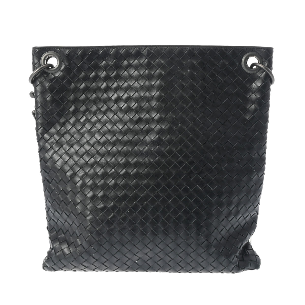 Bottega Veneta Leather Shoulder Black Bag